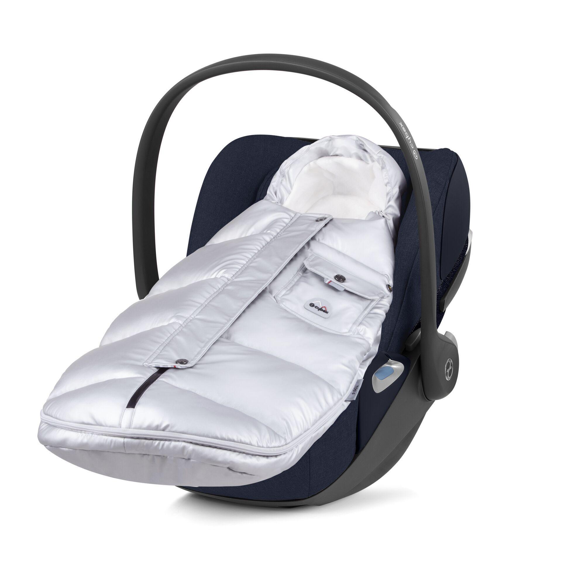 Cybex Platinum Winter Mini footmuff Arctic Silver NordBaby