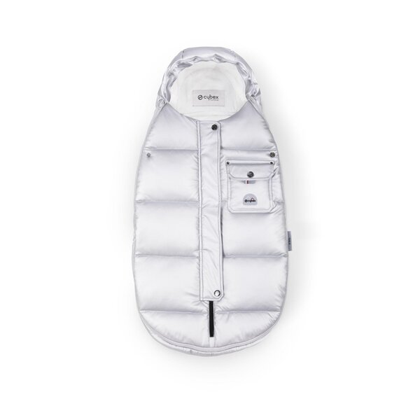 Cybex Platinum Winter Mini footmuff Arctic Silver - Cybex
