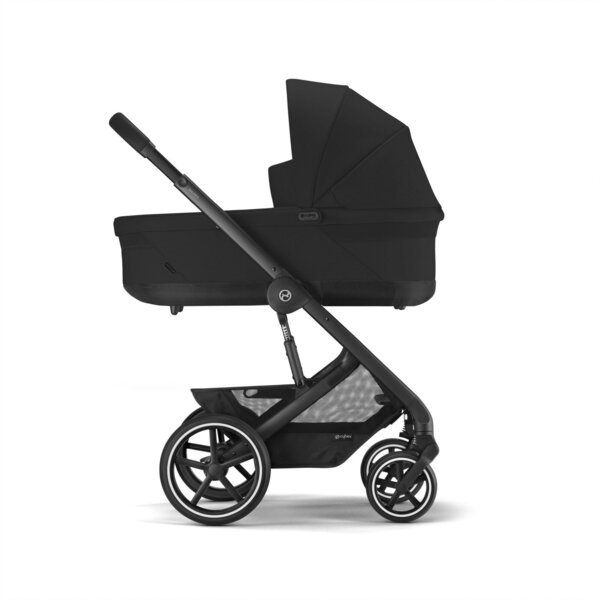 Cybex Balios S Lux vežimėlio komplektas Moon Black - Cybex