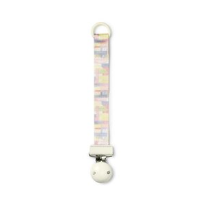 Elodie Details Pacifier Clip Wood Pastel Braids - Elodie Details