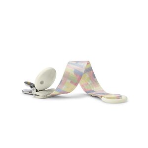 Elodie Details Pacifier Clip Wood Pastel Braids - Elodie Details