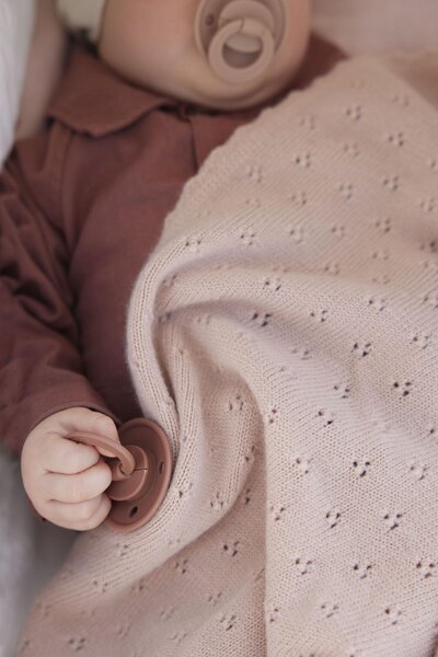 Elodie Details blanket 100x75cm, Blushing Pink - Elodie Details