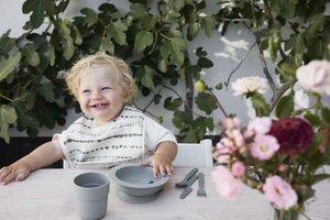 Elodie Details Childrens cutlery Pebble Green - Elodie Details