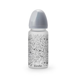 Elodie Details klaasist lutipudel 250ml, Monkey Sunrise - Elodie Details