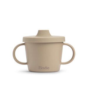 Elodie Details straw cup Pure Khaki - Elodie Details