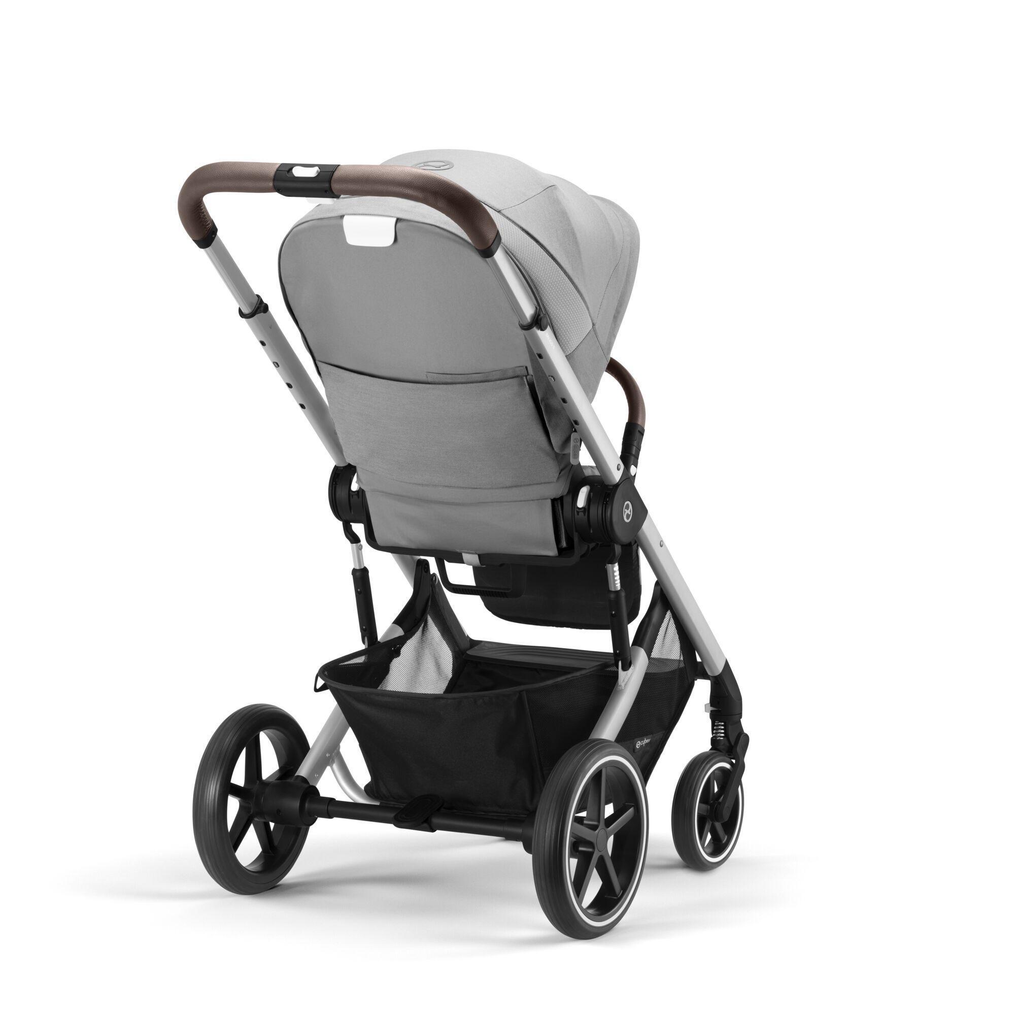 Cybex Balios S Lux Lava Grey (Silver Frame), Cybex