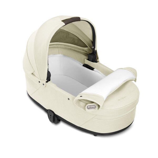 Cybex Balios S Lux vežimėlio komplektas 4in1 Seashell Beige + Aton S2 Seashell Beige - Cybex