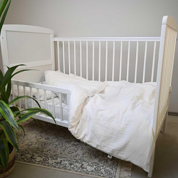 Nordbaby muslin bedding set 100X130cm, Mus Natural White - Nordbaby