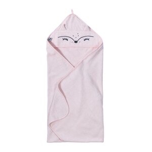 Nordbaby hooded towel 100x100cm, Wox Light Pink Fox - Nordbaby