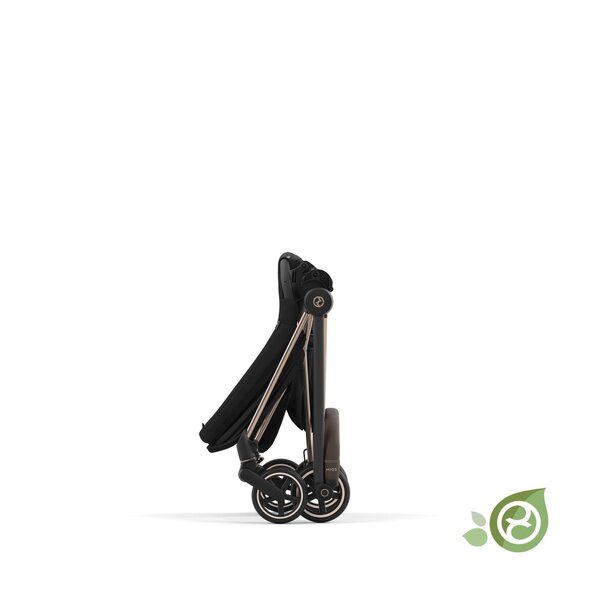 Cybex Mios stroller web set V3 Onyx Black + Rose Gold Frame - Cybex