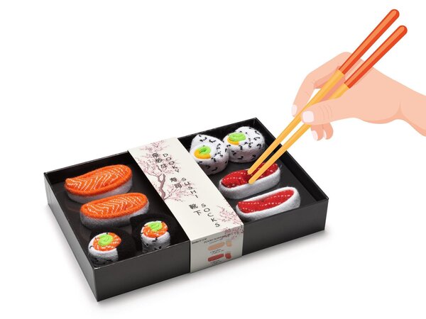 Dooky sokid Sushi (4 paari) - Dooky