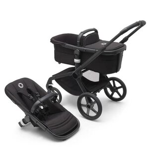 Bugaboo Fox 5 vankriraam Black ja kangad Midnight Black - Bugaboo