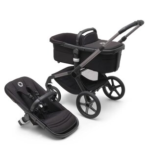 Bugaboo Fox 5 frame Graphite and style set Midnight Black - Bugaboo