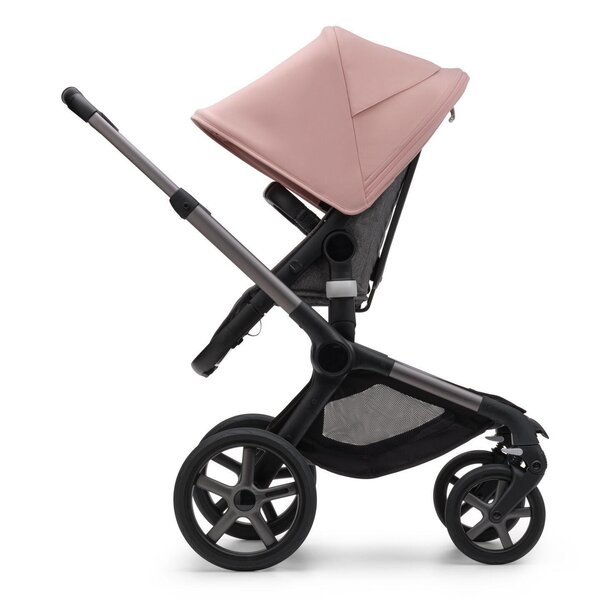 Bugaboo Fox 5 stroller set Graphite/Grey Melange, Morning Pink - Bugaboo