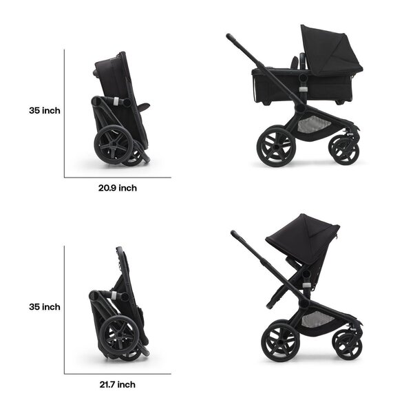 Bugaboo Fox 5 stroller set Graphite/Black, Astro Purple - Bugaboo