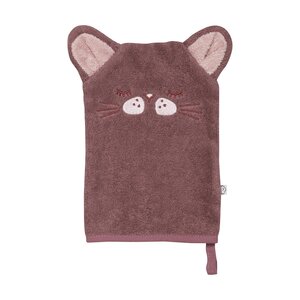 Pippi Organic Wash Cloth Rose Brown - Pippi