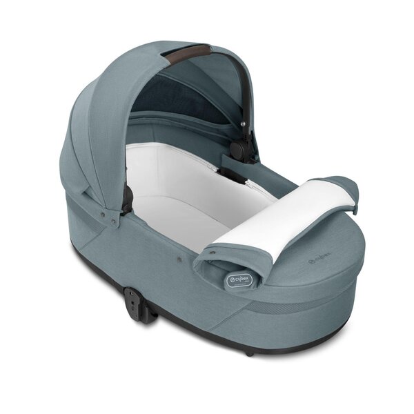 Cybex Balios S Lux vežimėlio komplektas 4in1 Sky Blue + Aton S2 Ocean Blue - Cybex