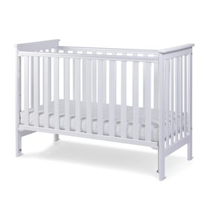 Nordbaby Dropside Cot Leolia 60x120 White - Nordbaby