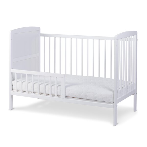 Nordbaby cot bed 60x120cm, Lemmy White - Nordbaby