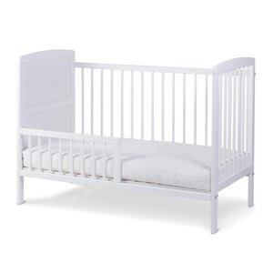Nordbaby cot bed 60x120cm, Lemmy White - Nordbaby