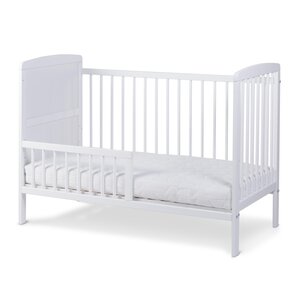 Nordbaby Cot Lemmy 60x120 White - Nordbaby