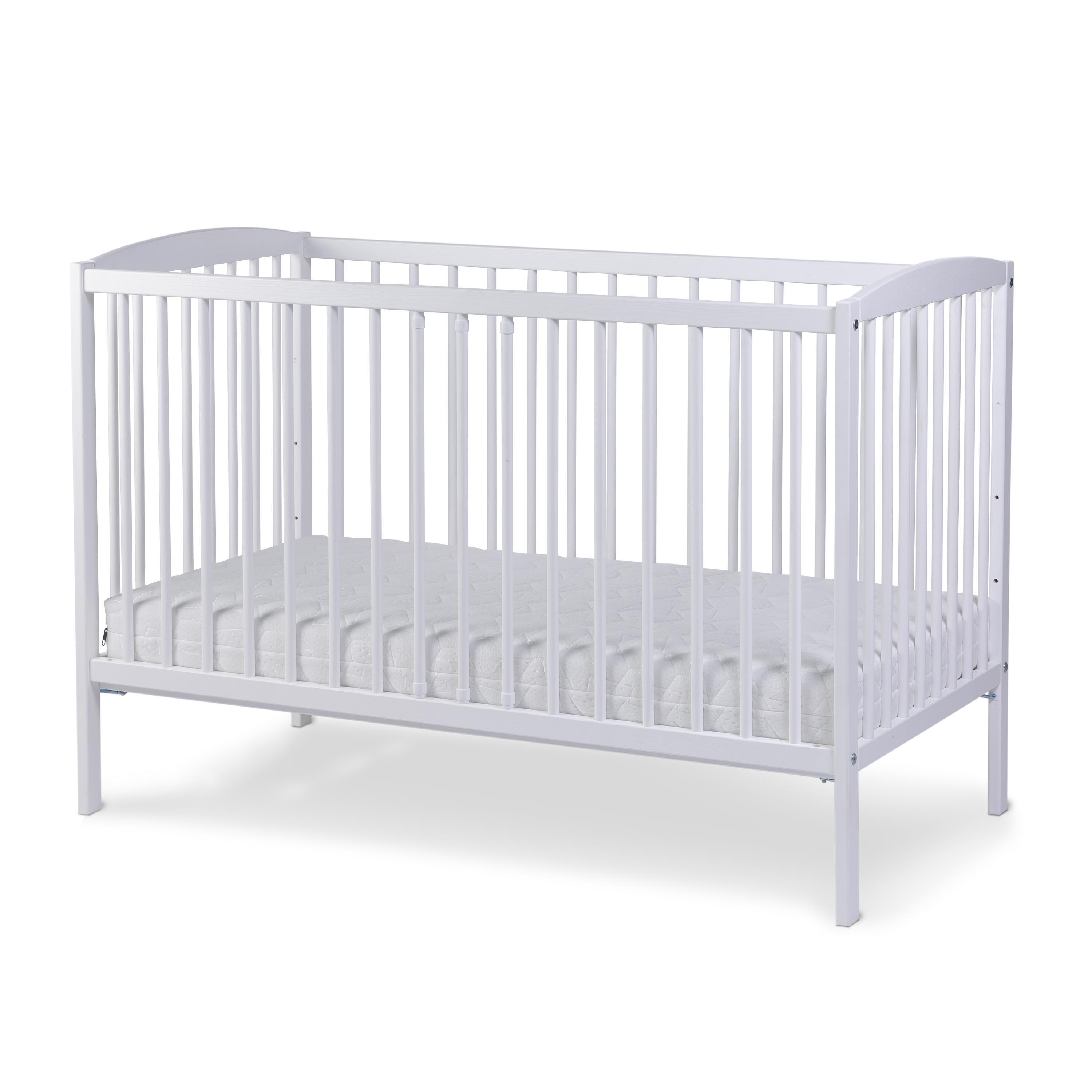 Nordbaby cot bed 60x120cm Lassio White NordBaby