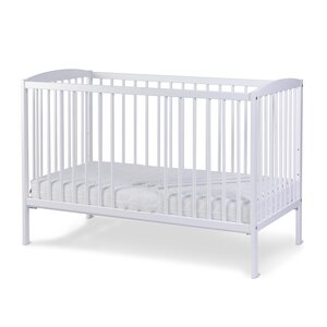 Nordbaby cot bed 60x120cm, Lassio White - Nordbaby
