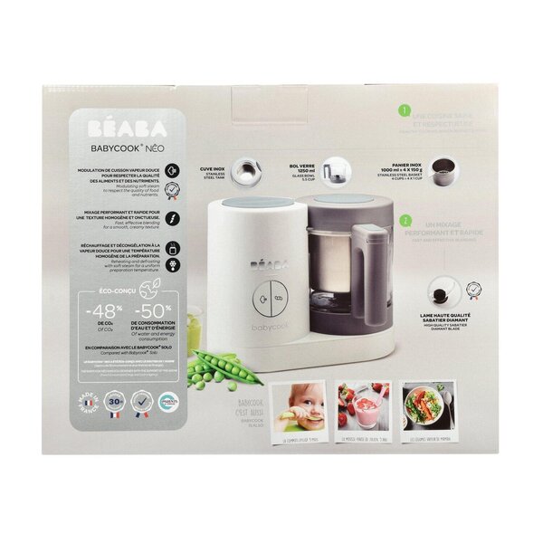 Beaba Babycook Neo kitchen robot Grey/White - Beaba