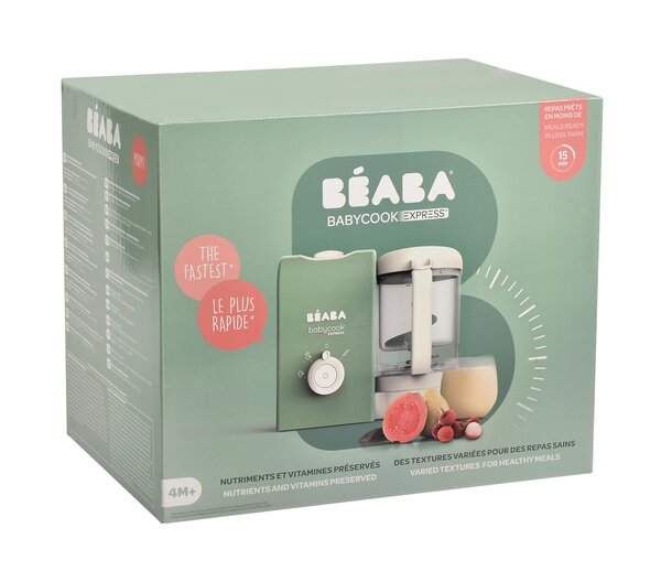 Beaba Babycook Express virtuvės robotas Vert Suage - Beaba