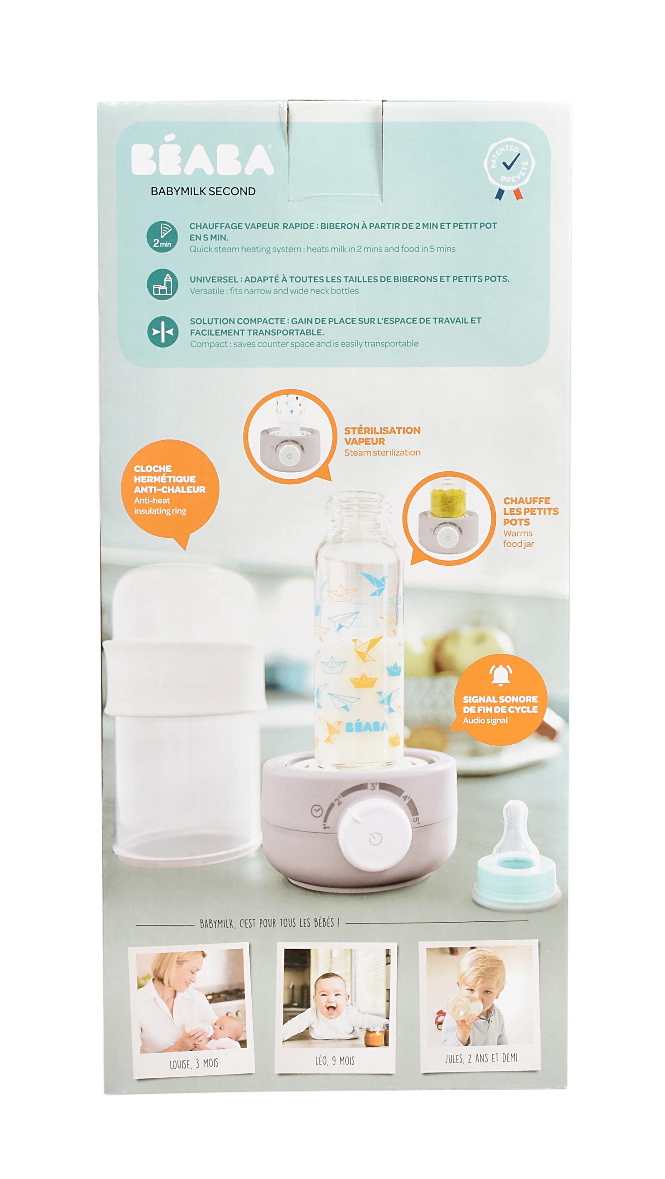 BEABA® Chauffe-biberon Babymilk Second night-blue