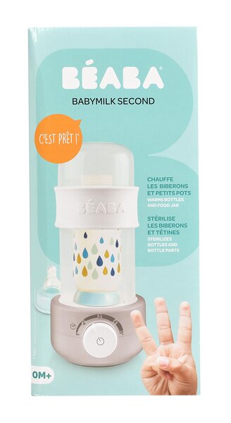 Beaba Baby Milk Second lutipudeli soojendaja-sterilisaator Grey - Beaba