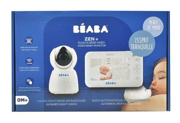 Beaba Zen+ kaameraga beebimonitor white - Beaba