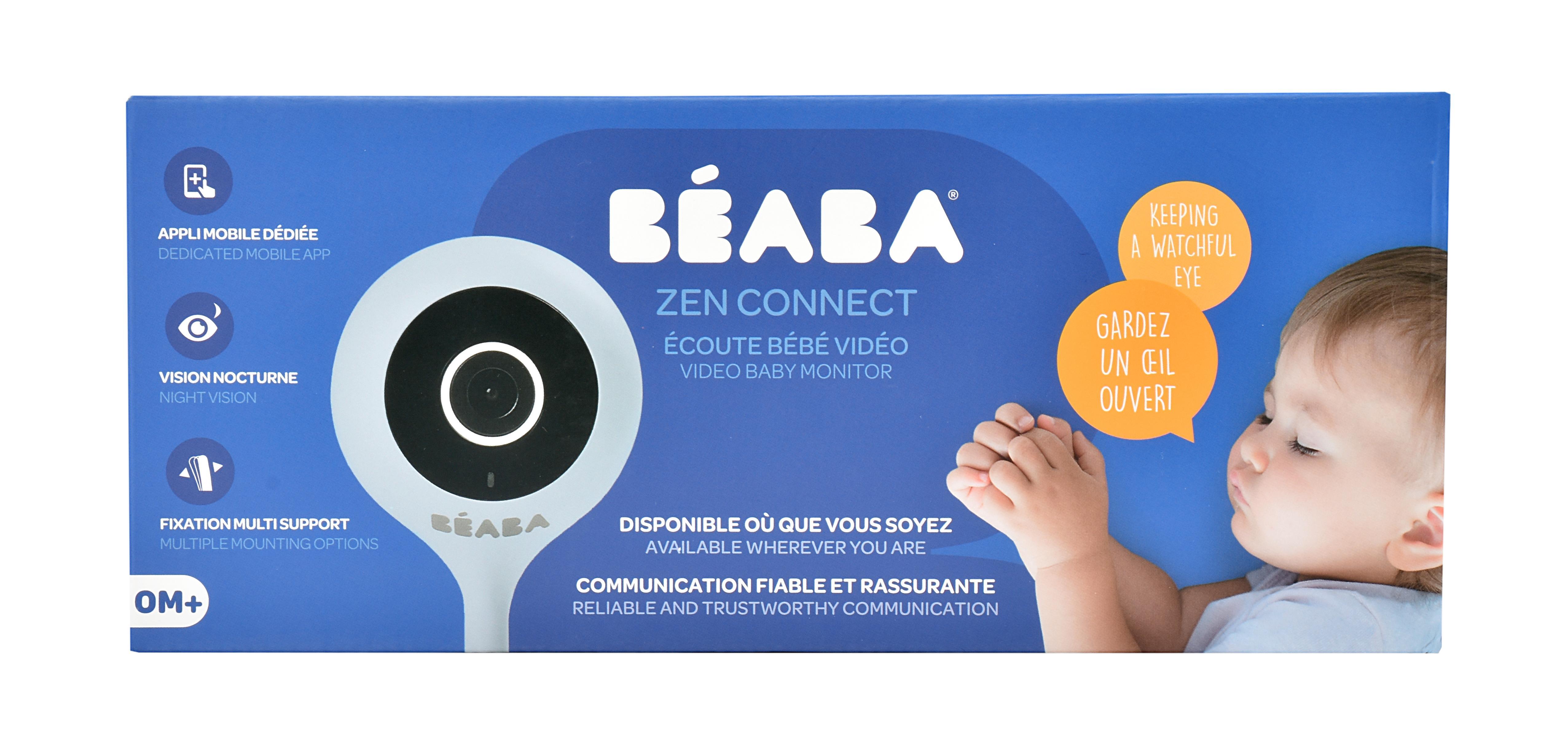 Écoute-bébé vidéo Zen Connect BEABA White