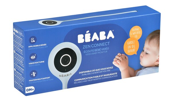 Beaba Zen connect video aukle White - Beaba