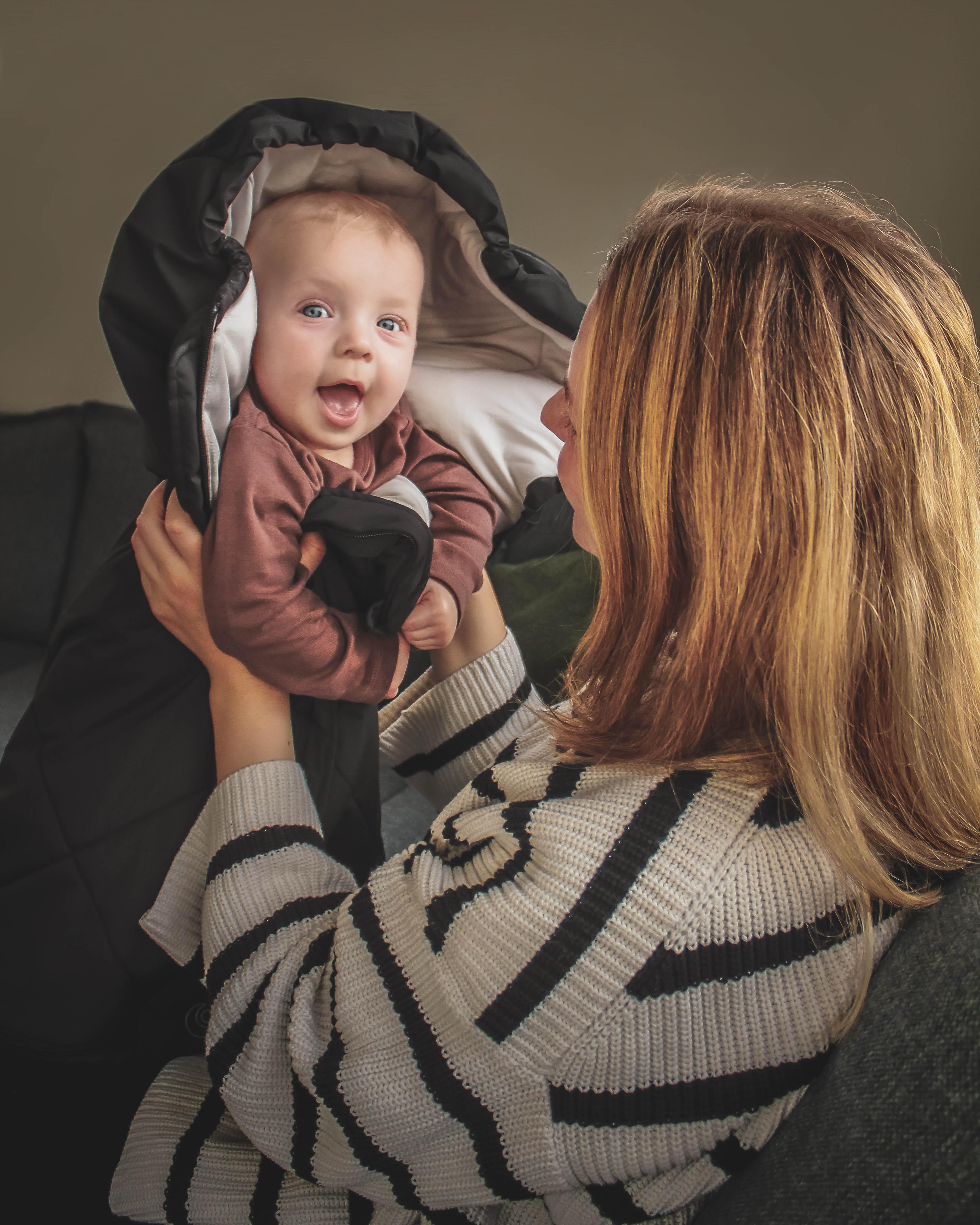 Easygrow Mysig footmuff Mysig Black NordBaby