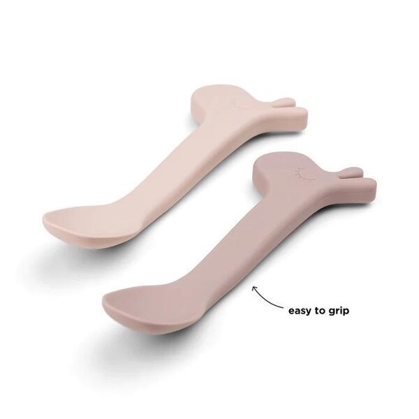 Done by Deer Silicone spoon 2-pack Lalee  - Done by Deer