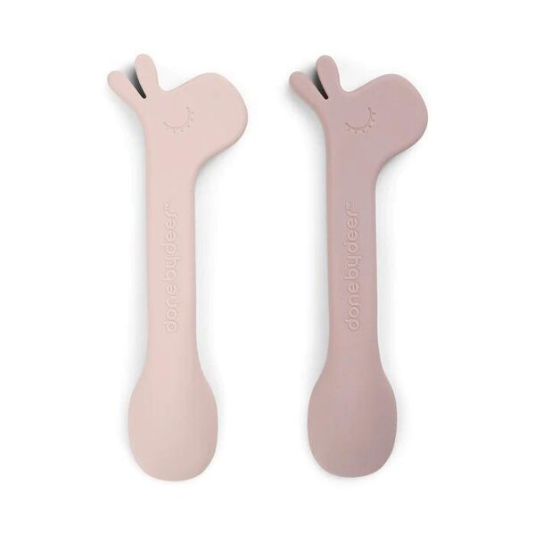 Done by Deer Silicone spoon 2-pack Lalee  - Done by Deer