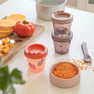Done by Deer Baby food container 3-pack Deer Friends - Done by Deer