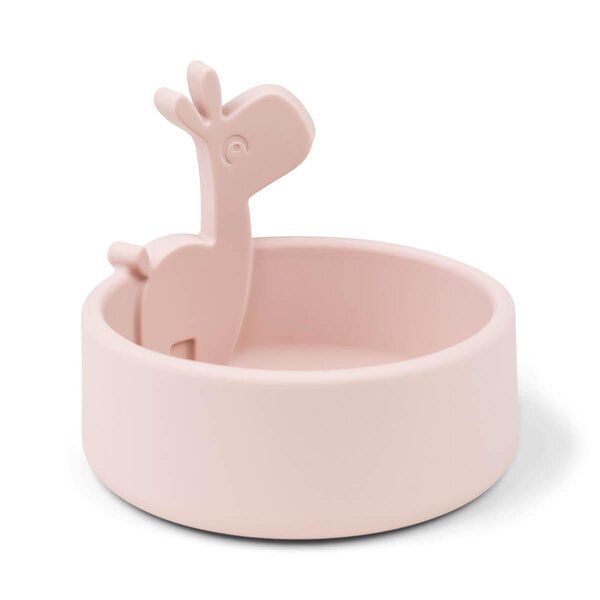 Done by Deer Silicone bowl set 2 pcs Lalee Powder/Coral - Done by Deer