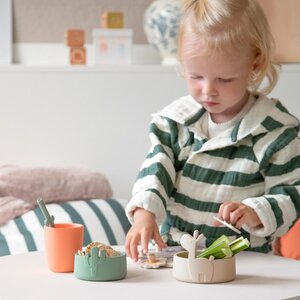 Done by Deer Silicone bowl set 2 pcs Lalee  - Done by Deer