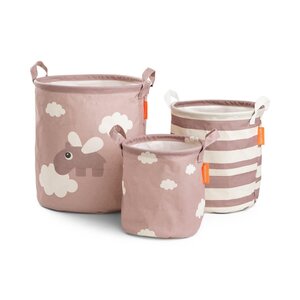 Done by Deer Storage basket set 3 pcs Happy clouds  - Done by Deer
