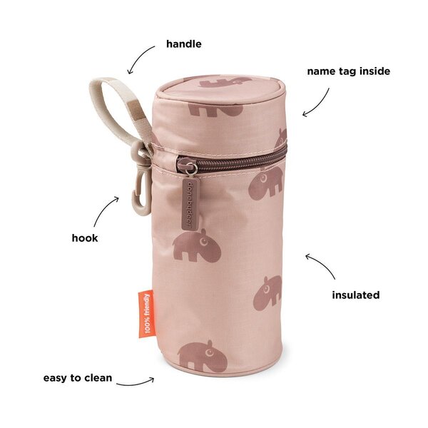Done by Deer Kids insulated bottle holder Deer Friends - Done by Deer