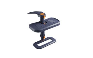 car seat footrest KneeGuardKids 4 Black - KneeGuardKids
