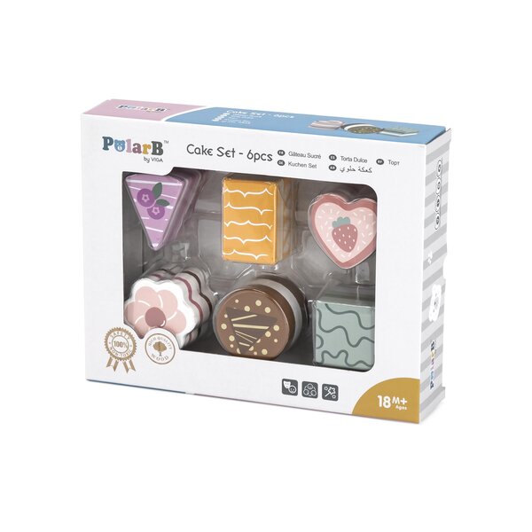 PolarB Cake Set (6pcs) - PolarB