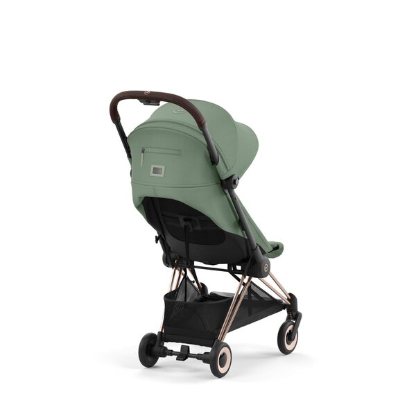 Cybex Coya vežimėlis Leaf Green, rose gold važiuoklė - Cybex