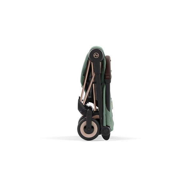 Cybex Coya pastaigu rati Leaf Green, rose gold frame - Cybex