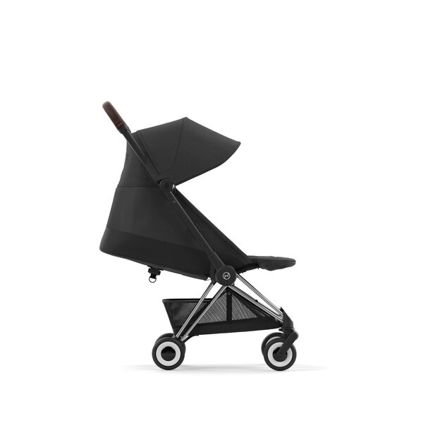 Cybex Coya pastaigu rati Sepia Black, chrome brown frame - Cybex