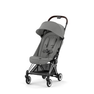 Cybex Coya kergkäru Mirage Grey, chrome brown raamiga - Cybex