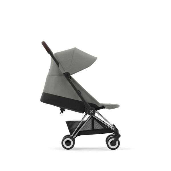 Cybex Coya kergkäru Mirage Grey, chrome brown raamiga - Cybex