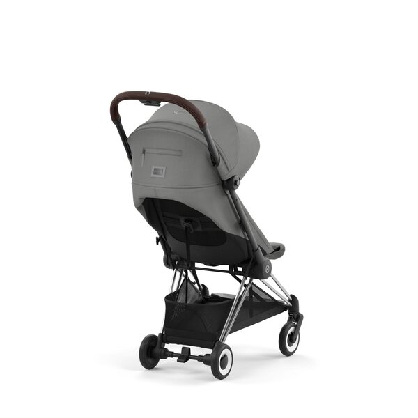 Cybex Coya pastaigu rati Mirage Grey, chrome brown frame - Cybex